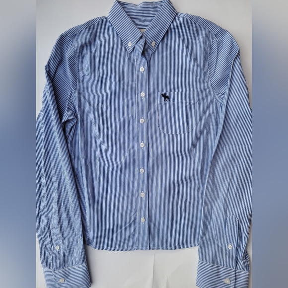 Abercrombie kids boys shirt size xl button down - Picture 3 of 5